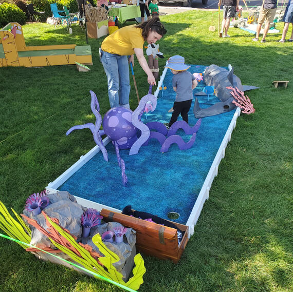 Sea Life and Pirate Treasure